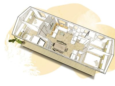 mobil-home - Paradis Les Rives De L'Hérault photo 2