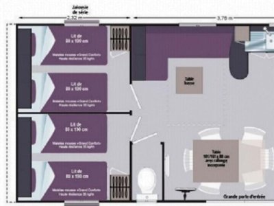 mobil-home - Paradis  La Promenade photo 4