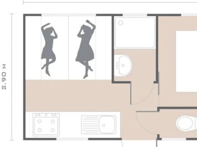 Cliquez pour découvrir toutes les photos de l'HÉBERGEMENT ! mobil-home - Heliopolis & Village photo 8