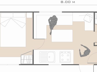 Cliquez pour découvrir toutes les photos de l'HÉBERGEMENT ! mobil-home - Heliopolis & Village photo 6