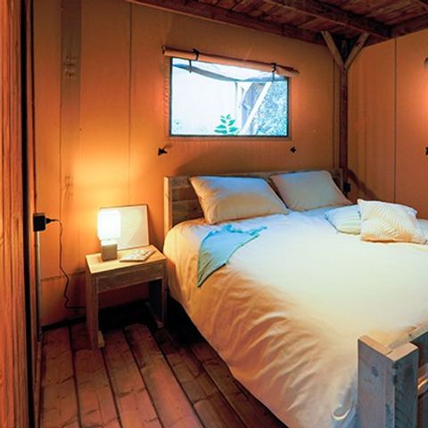 tente toile et bois - Portosole photo 5