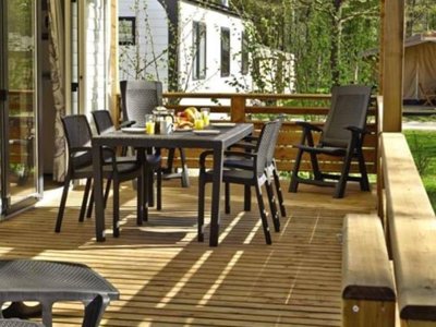 Cliquez pour découvrir toutes les photos de l'HÉBERGEMENT ! mobil-home - De Schatberg photo 1