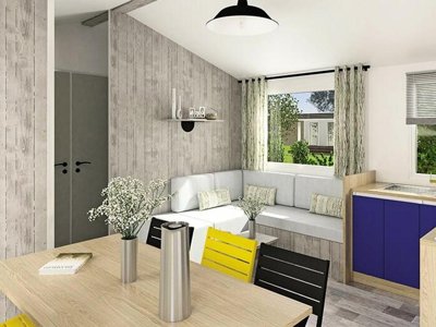 Cliquez pour découvrir toutes les photos de l'HÉBERGEMENT ! mobil-home - Les Carrelets De Soulac photo 3