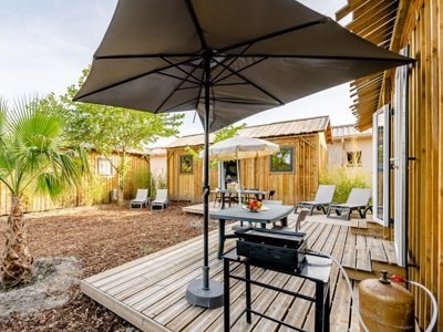 Cliquez pour découvrir toutes les photos de l'HÉBERGEMENT ! mobil-home - Les Carrelets De Soulac photo 5