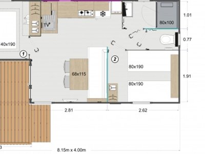 mobil-home - La'Bel Balagne photo 7