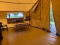 Cliquez pour découvrir toutes les photos de l'HÉBERGEMENT ! tente toile et bois - établissement La Nouvelle Plage photo 2