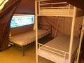 Cliquez pour découvrir toutes les photos de l'HÉBERGEMENT ! tente toile et bois - établissement La Nouvelle Plage photo 3