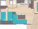 Cliquez pour découvrir toutes les photos de l'HÉBERGEMENT ! mobil-home - camping Au Tylo Soleil photo 2