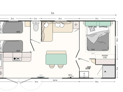 Cliquez pour découvrir toutes les photos de l'HÉBERGEMENT ! mobil-home - Du Littoral photo 8