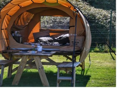 tente - La Clairière - écolieu De Vacances photo 2