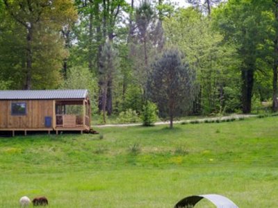 Cliquez pour découvrir toutes les photos de l'HÉBERGEMENT ! chalet - La Clairière - écolieu De Vacances photo 3
