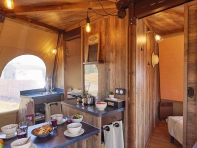 hébergement insolite - La Clairière - écolieu De Vacances photo 2