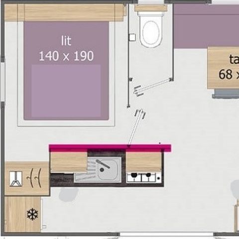 Cliquez pour découvrir toutes les photos de l'HÉBERGEMENT ! mobilhome - Le Petit Bois photo 2