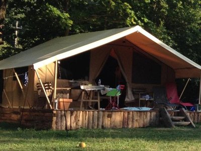 tente en toile et bois - Les Chamberts, & Lodges photo 1