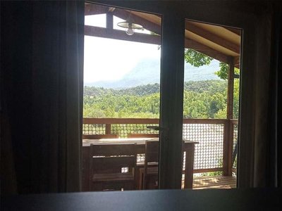 tente en toile et bois - Les Chamberts, & Lodges photo 3