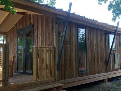 tente en toile et bois - Les Chamberts, & Lodges photo 4