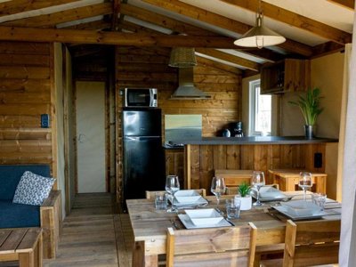 tente en toile et bois - Les Chamberts, & Lodges photo 6