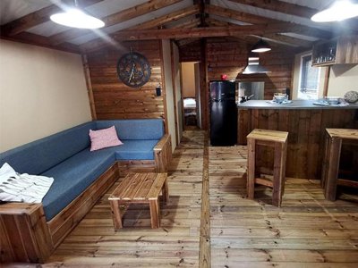 tente en toile et bois - Les Chamberts, & Lodges photo 9