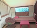 tente en toile et bois - camping Les Chamberts, & Lodges photo 7