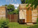 tente en toile et bois - camping La Chabanne photo 4