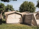Cliquez pour découvrir toutes les photos de l'HÉBERGEMENT ! tente en toile et bois - camping Maeva Escapades La Rivière Dorée photo 2
