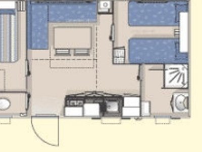 mobil-home - Les Jardins Du Morbihan photo 5