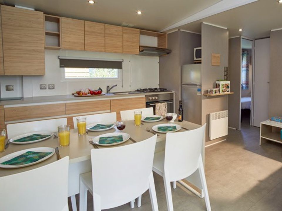 mobil-home - établissement Les Jardins Du Morbihan photo 2