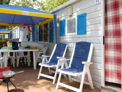 Cliquez pour découvrir toutes les photos de l'HÉBERGEMENT ! mobil-home - Karavomilos Beach photo 2