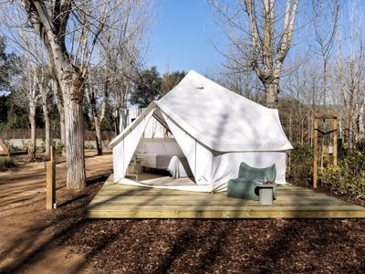 tente en toile et bois - Wecamp Santa Cristina photo 2