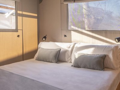 Cliquez pour découvrir toutes les photos de l'HÉBERGEMENT ! tente en toile et bois - Wecamp Santa Cristina photo 12