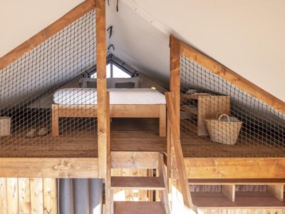 Cliquez pour découvrir toutes les photos de l'HÉBERGEMENT ! tente en toile et bois - Wecamp Santa Cristina photo 3