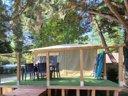 bungalow toilé - camping D'auberoche photo 2