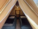 tente en toile et bois - camping D'auberoche photo 6