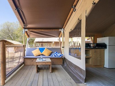 tente en toile et bois - Stella Maris photo 3