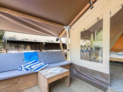 tente en toile et bois - Stella Maris photo 3