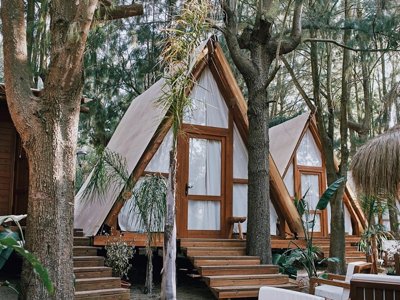 tente en toile et bois - TAIGA Tarifa Punta Paloma photo 1