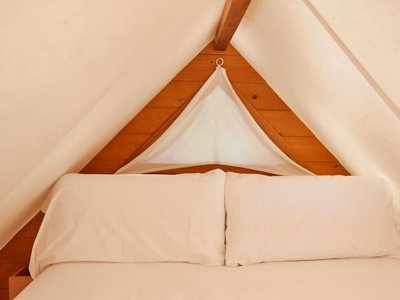 Cliquez pour découvrir toutes les photos de l'HÉBERGEMENT ! tente en toile et bois - TAIGA Tarifa Punta Paloma photo 3