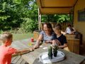tente toile et bois - établissement Rcn Vakantiepark De Roggeberg photo 2