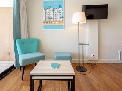 Cliquez pour découvrir toutes les photos de l'HÉBERGEMENT ! appartement - Pierre & Vacances Cannes Verrerie photo 4
