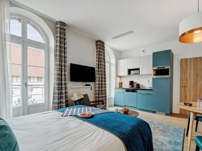 Cliquez pour découvrir toutes les photos de l'HÉBERGEMENT ! studio - Pierre & Vacances Premium Presqu'Ile De La Touques photo 2
