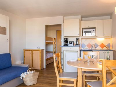 Cliquez pour découvrir toutes les photos de l'HÉBERGEMENT ! studio - Pierre & Vacances La Baie Des Sables photo 2
