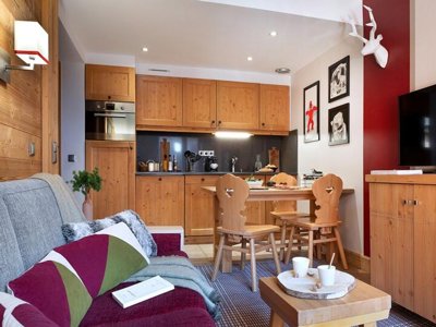 Cliquez pour découvrir toutes les photos de l'HÉBERGEMENT ! appartement - Pierre & Vacances Premium Les Chalets Du Forum photo 5