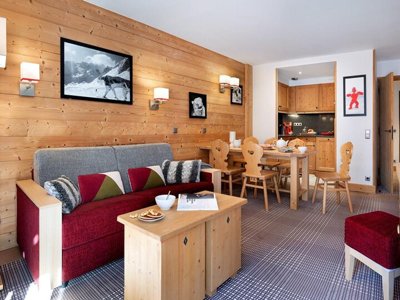 Cliquez pour découvrir toutes les photos de l'HÉBERGEMENT ! appartement - Pierre & Vacances Premium Les Chalets Du Forum photo 2