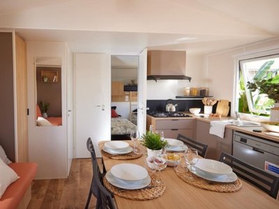 Cliquez pour découvrir toutes les photos de l'HÉBERGEMENT ! mobil-home - Bel Air Village La Baie photo 5
