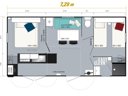 Cliquez pour découvrir toutes les photos de l'HÉBERGEMENT ! mobil-home - camping Bel Air Village La Baie photo 5