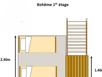 Cliquez pour découvrir toutes les photos de l'HÉBERGEMENT ! tente en toile et bois - Dei Fiori photo 6