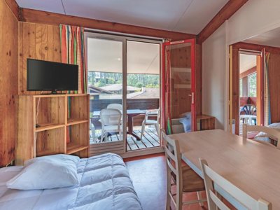 Cliquez pour découvrir toutes les photos de l'HÉBERGEMENT ! chalet - SOWELL - Domaine Les Sentes Carcans-Maubuisson photo 2