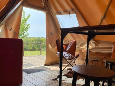 Cliquez pour découvrir toutes les photos de l'HÉBERGEMENT ! hébergement insolite - La Buissonnière Lodges photo 5