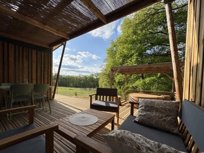 Cliquez pour découvrir toutes les photos de l'HÉBERGEMENT ! lodge - La Buissonnière Lodges photo 3
