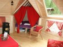 Cliquez pour découvrir toutes les photos de l'HÉBERGEMENT ! hébergement insolite - camping La Buissonnière Lodges photo 2
